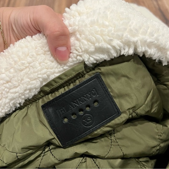 BLANK NYC Bomber Style Sherpa Utility Jacket - Picture 11 of 14